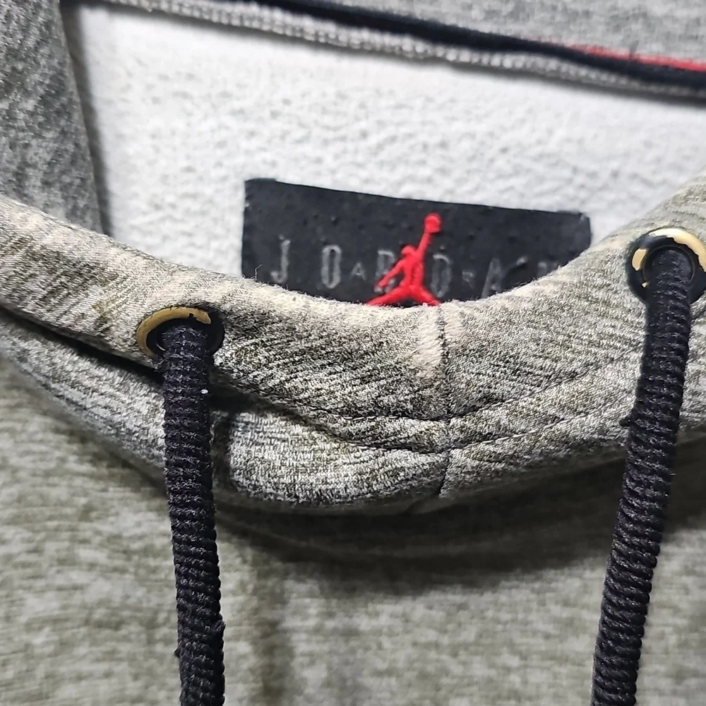 Jordan Grayish Green Men's Hoodie Size Large